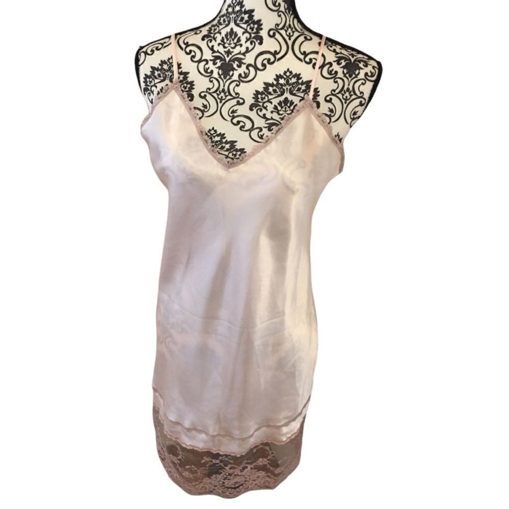 Vintage Pale Pink Colesce Couture Collection Gown M